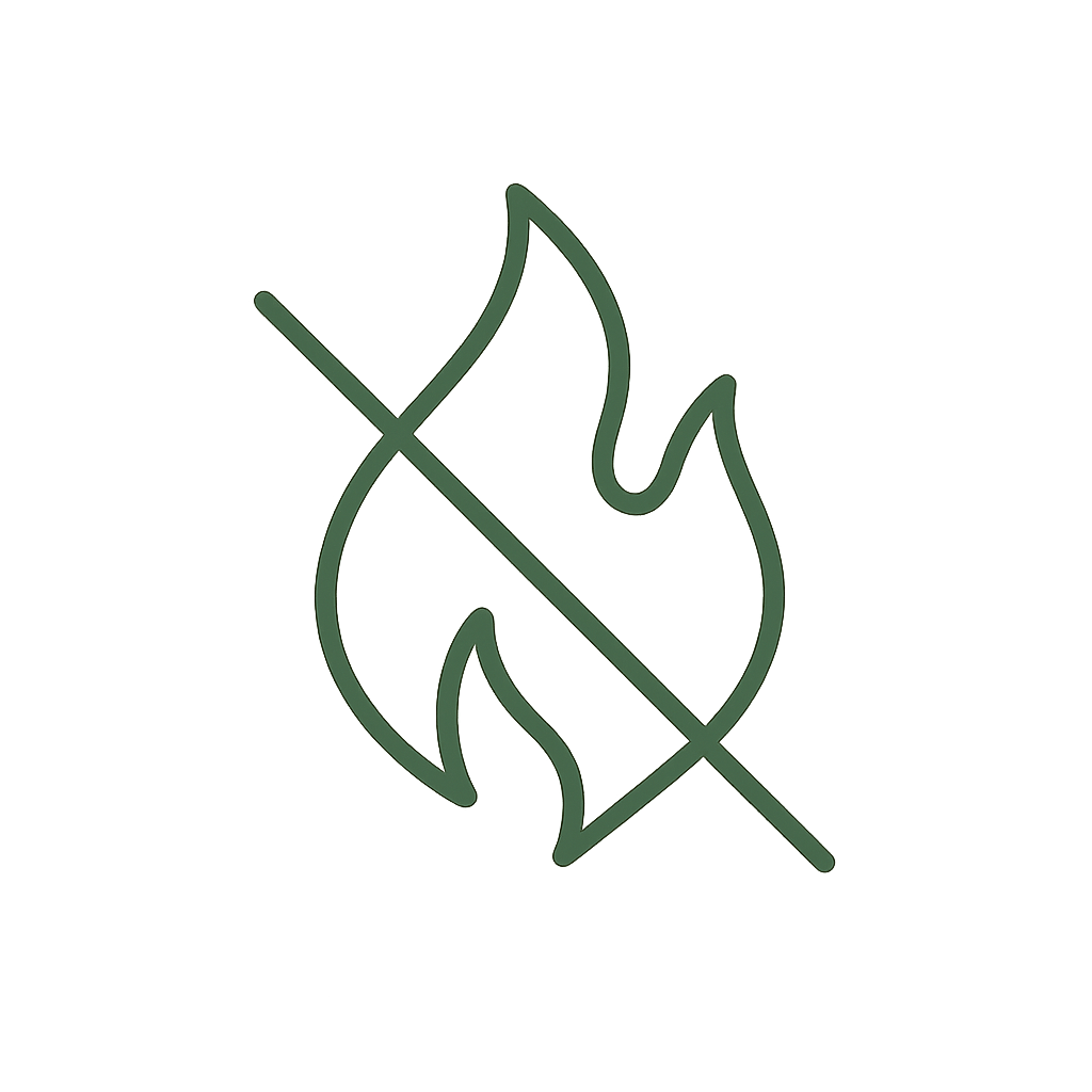 No Burning, No Bleaching